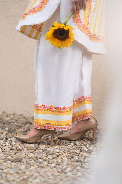 Yellow Stripes Co-ord Set